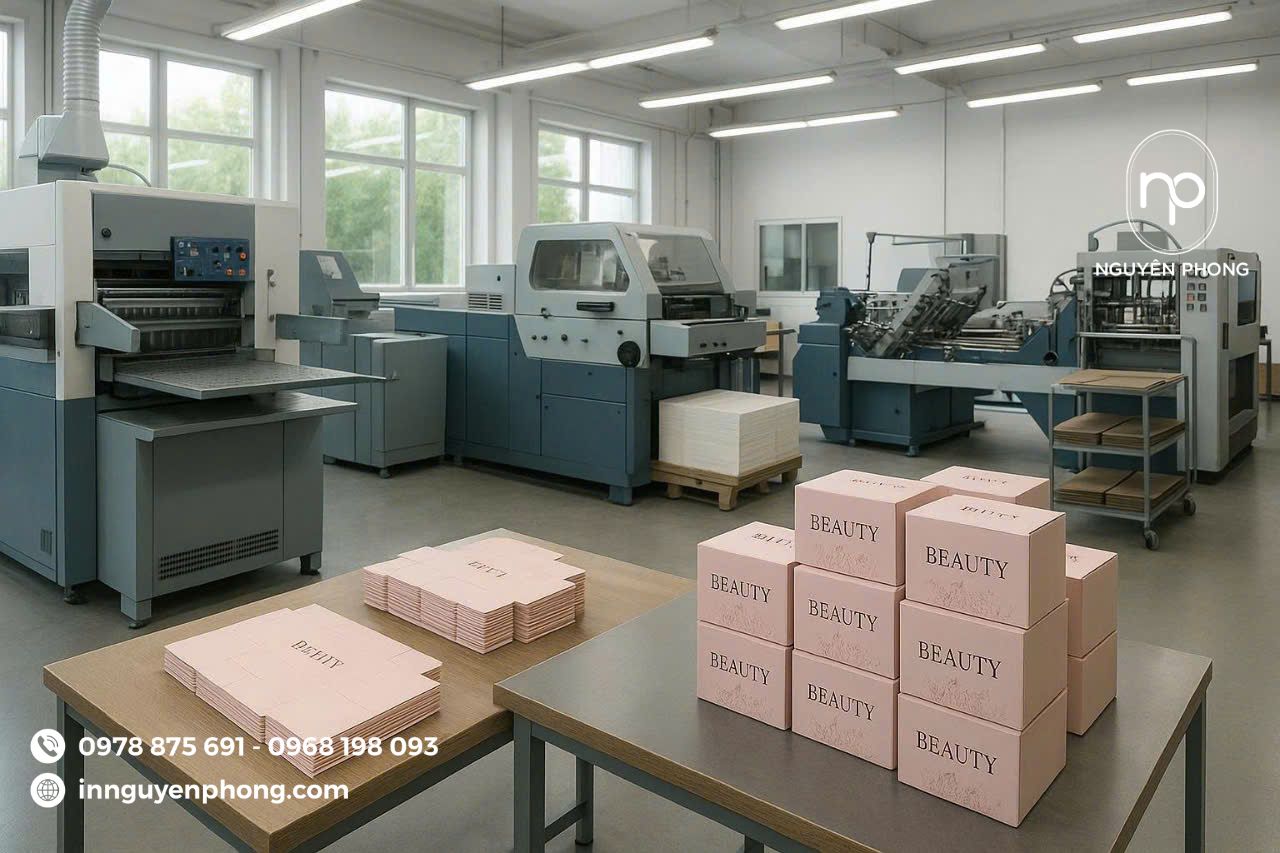 Công nghệ in hiện đại của Nguyên Phong 